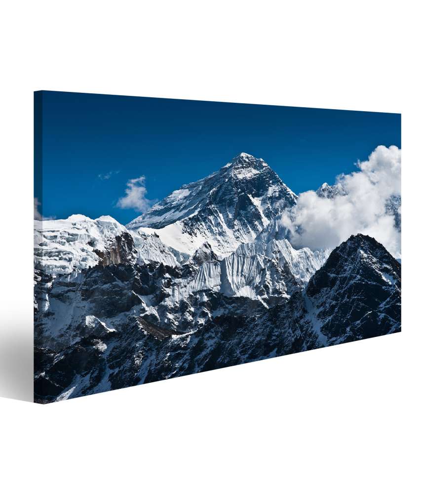 Islandburner Bild auf Leinwand Spitze des Mount Everest - höchster Gipfel der Welt