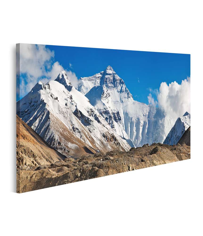 Islandburner Bild auf Leinwand Beeindruckendes Wandbild des majestätischen Mount Everest