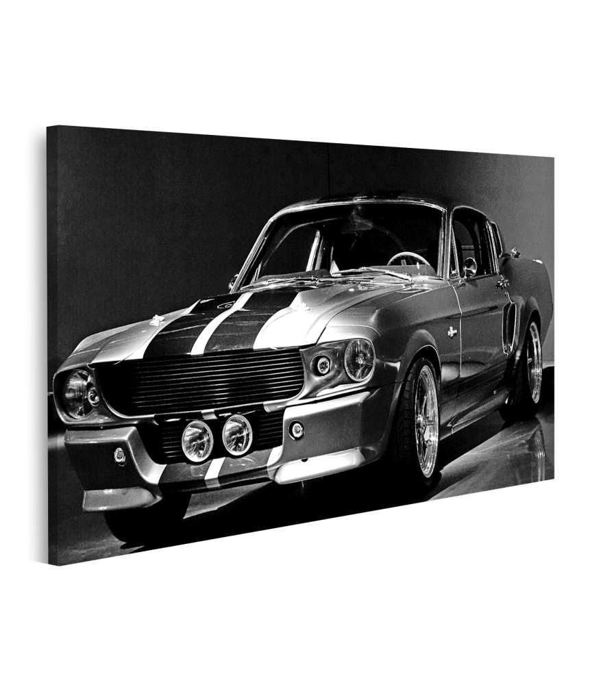 Islandburner Bild auf Leinwand 1967 Ford Mustang Shelby GT 500 atemberaubendes Wandbild