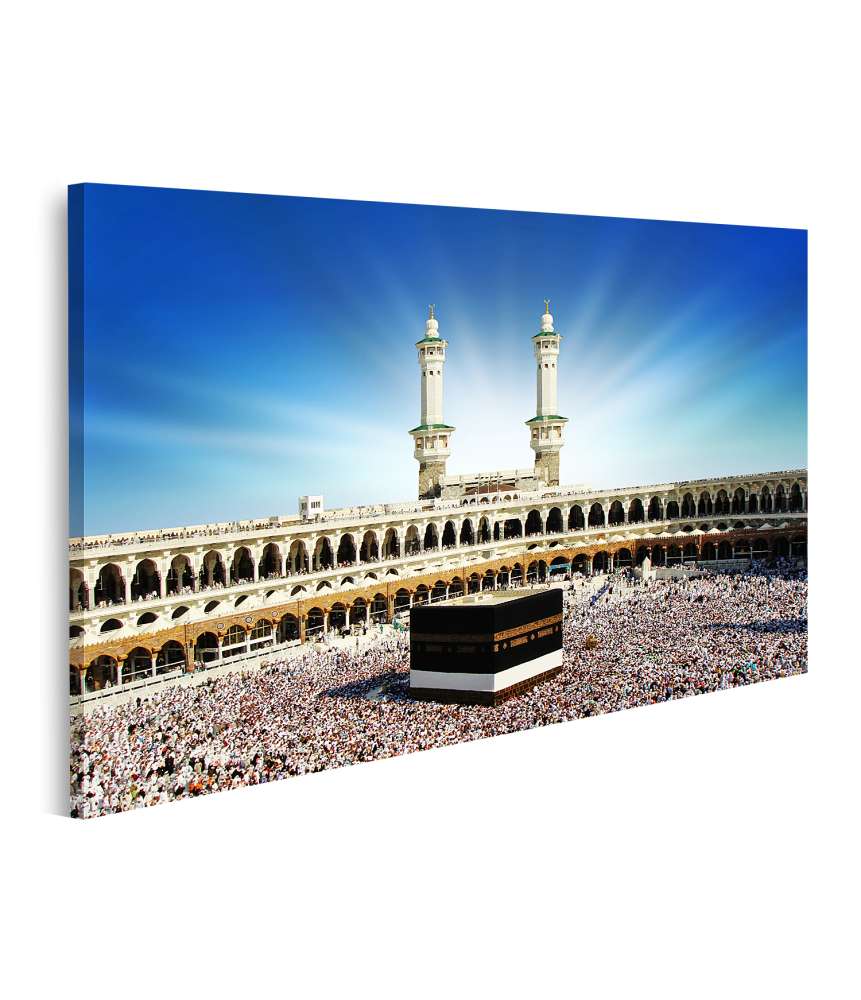 Islandburner Bild auf Leinwand Wandbild von Kaaba, Mekka, Saudi Arabien - Teil 2