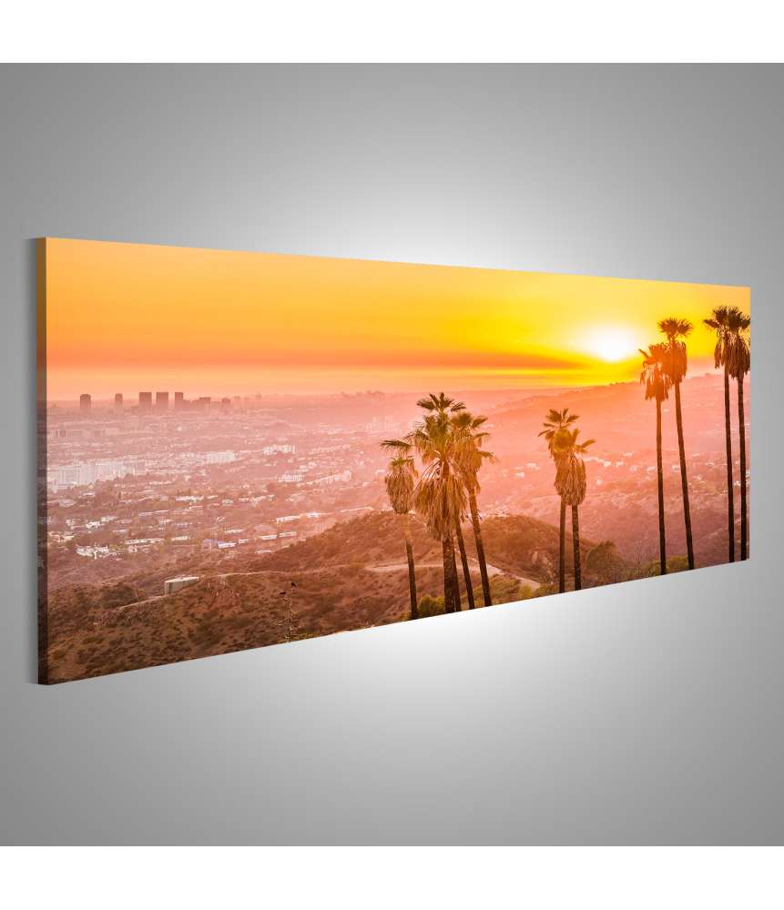 Islandburner Bild auf Leinwand Wandbild in Griffith Park, Los Angeles, Kalifornien, USA