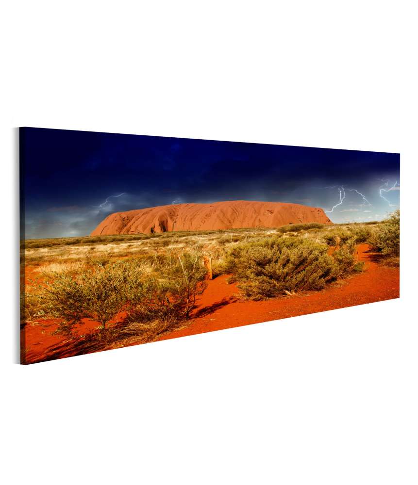 Islandburner Bild auf Leinwand Beeindruckendes Wandbild von Ayers Rock in Australien