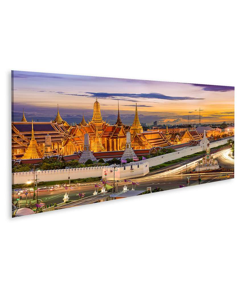 Islandburner Bild auf Leinwand Wandbild des Smaragdbuddhas im Grand Palace, Bangkok, Thailand