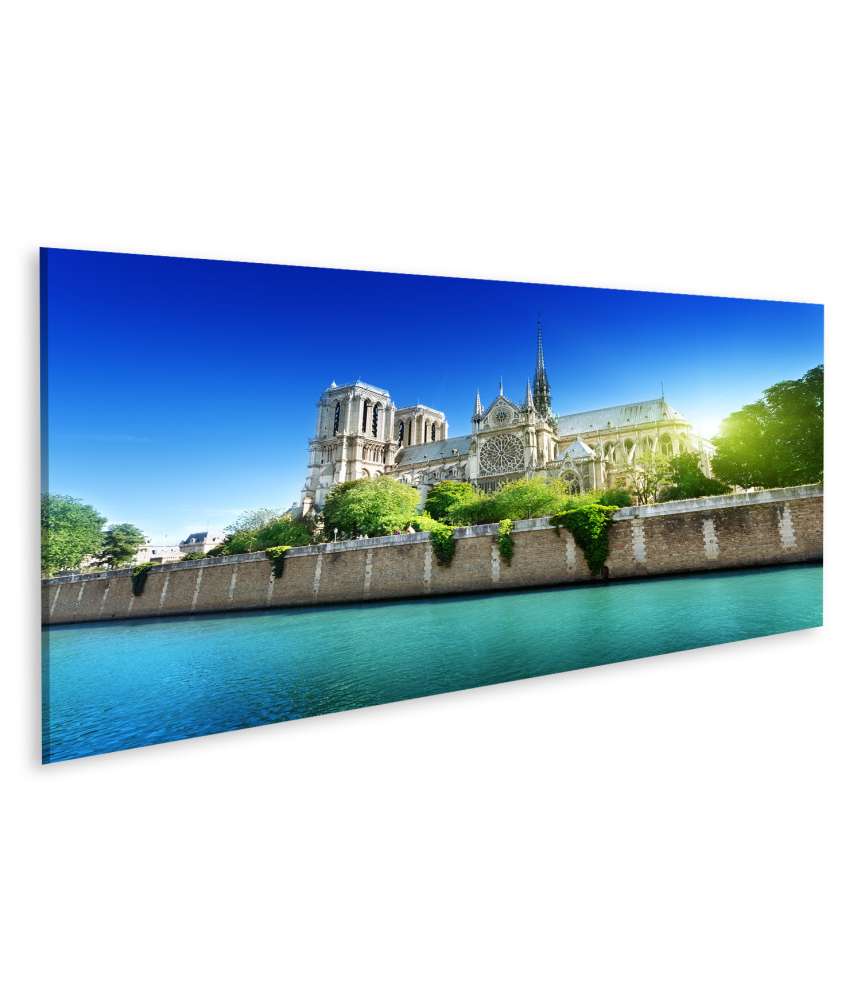 Bild auf Leinwand 15A Wandbild von Notre Dame, Paris, Frankreich