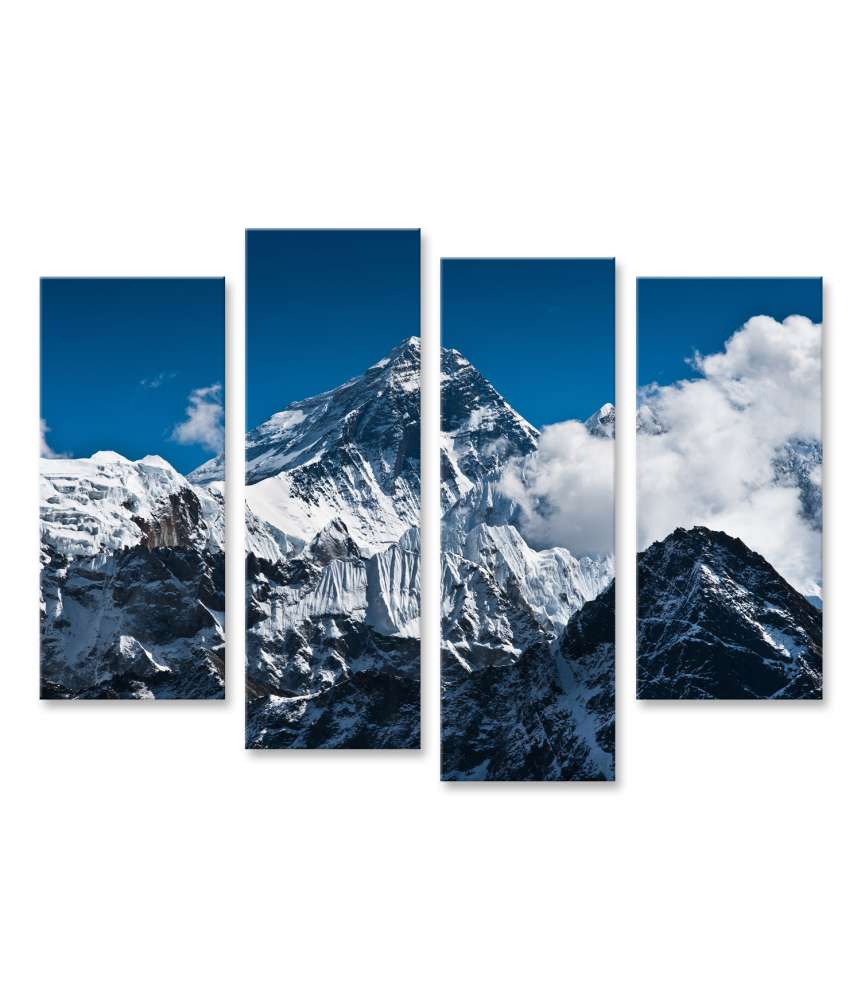 Islandburner Bild auf Leinwand Spitze des Mount Everest - höchster Gipfel der Welt