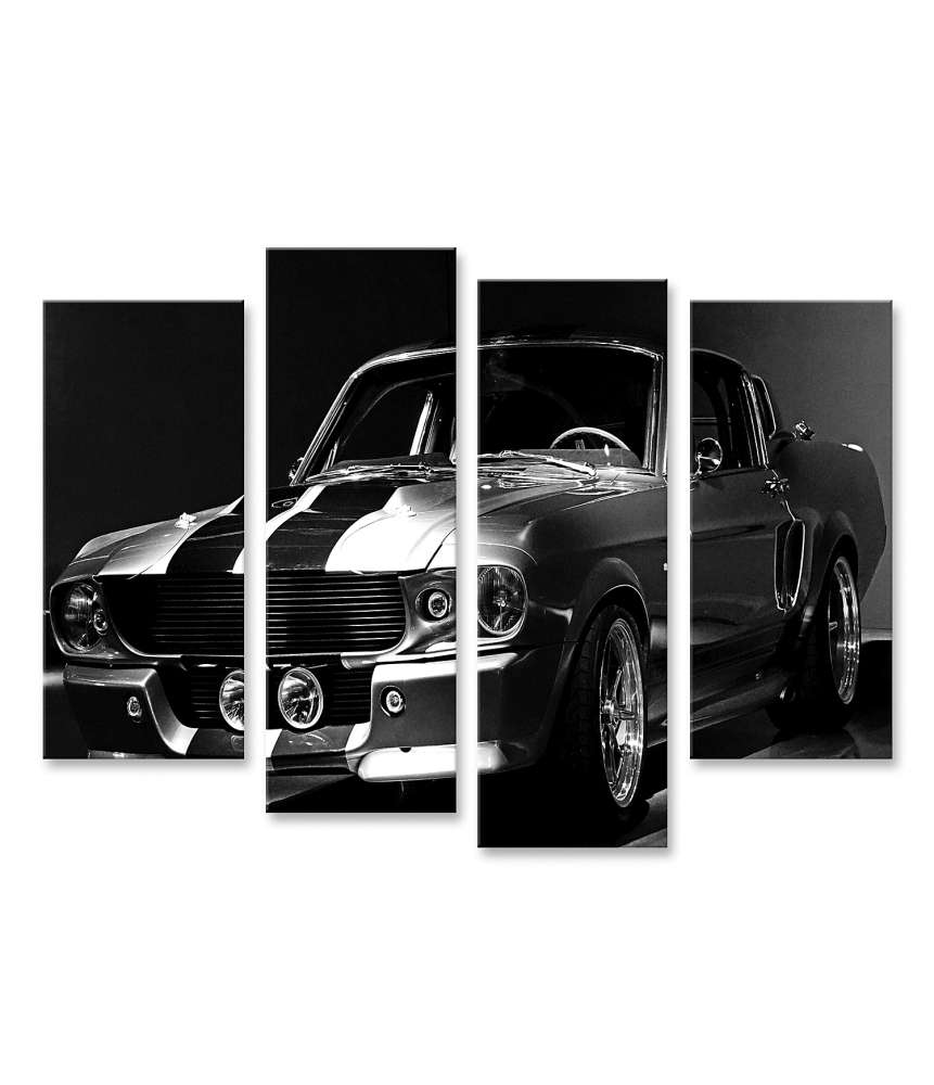 Islandburner Bild auf Leinwand 1967 Ford Mustang Shelby GT 500 atemberaubendes Wandbild