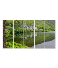 Bild auf Leinwand Atemberaubendes Wandbild der historischen Kylemore Abbey in Galway, Irland