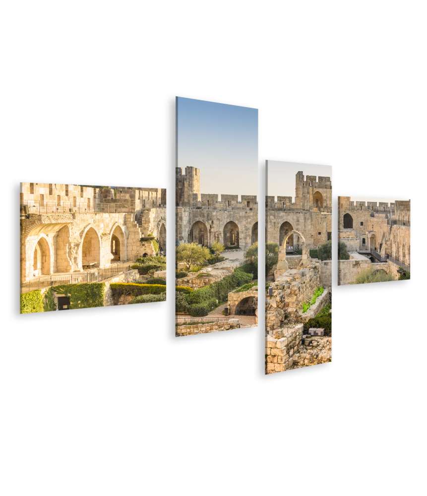 Islandburner Bild auf Leinwand Wandbild im Tower of David, Jerusalem, Israel