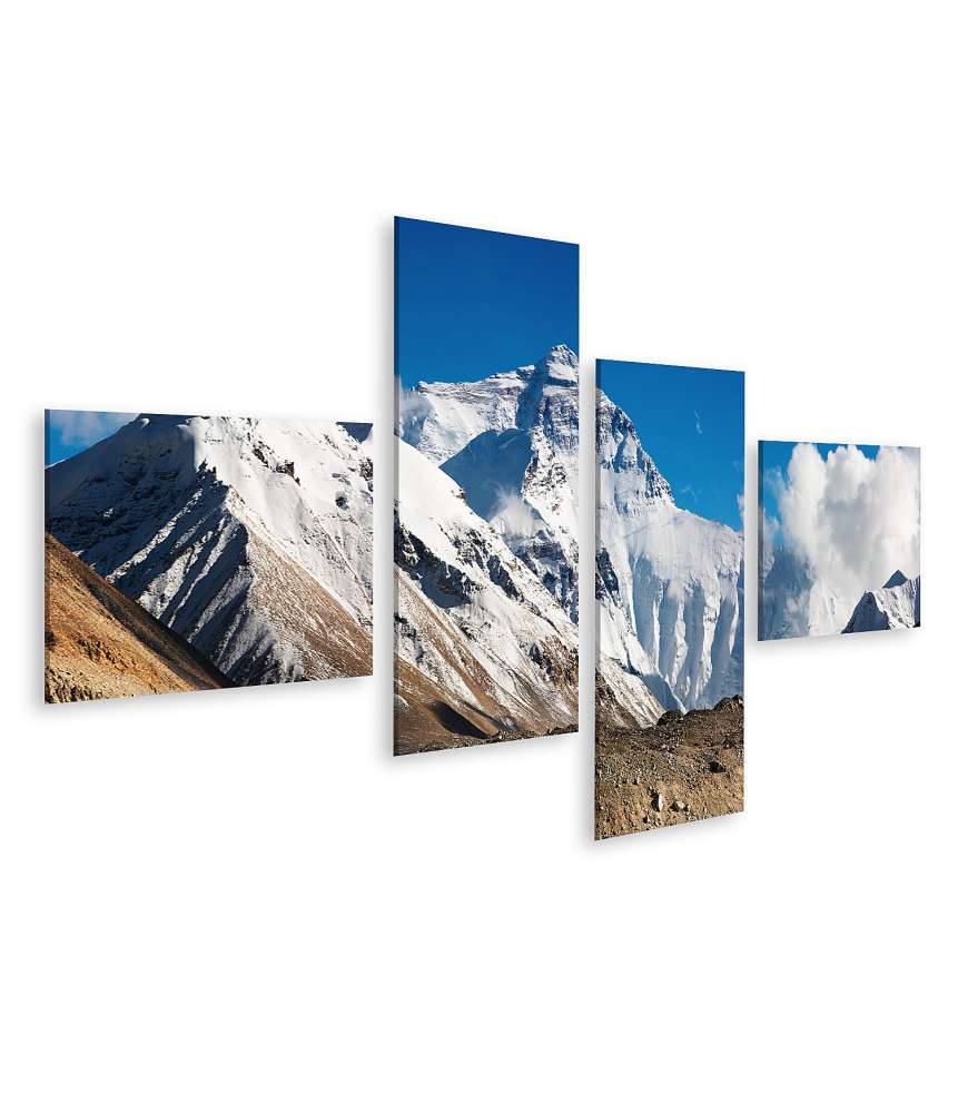 Islandburner Bild auf Leinwand Beeindruckendes Wandbild des majestätischen Mount Everest